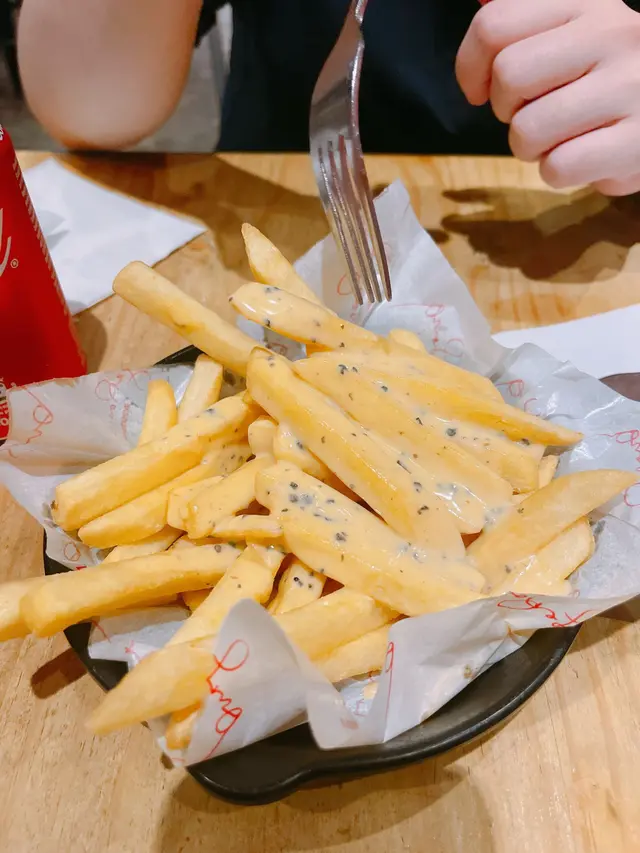 黑松露芝士薯條