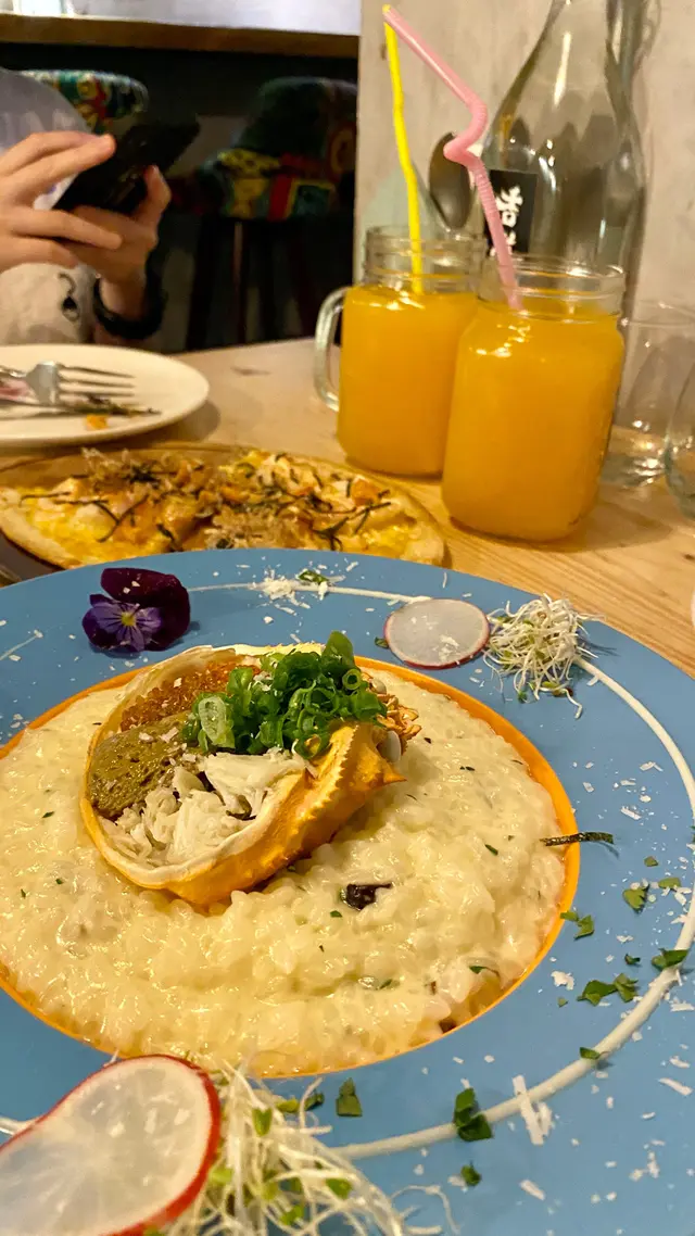 蟹膏超級足料，燉飯口感  creamy👍🏻