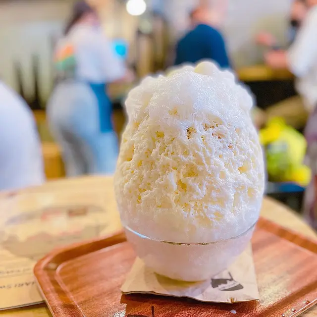 日式豆腐黃豆粉刨冰