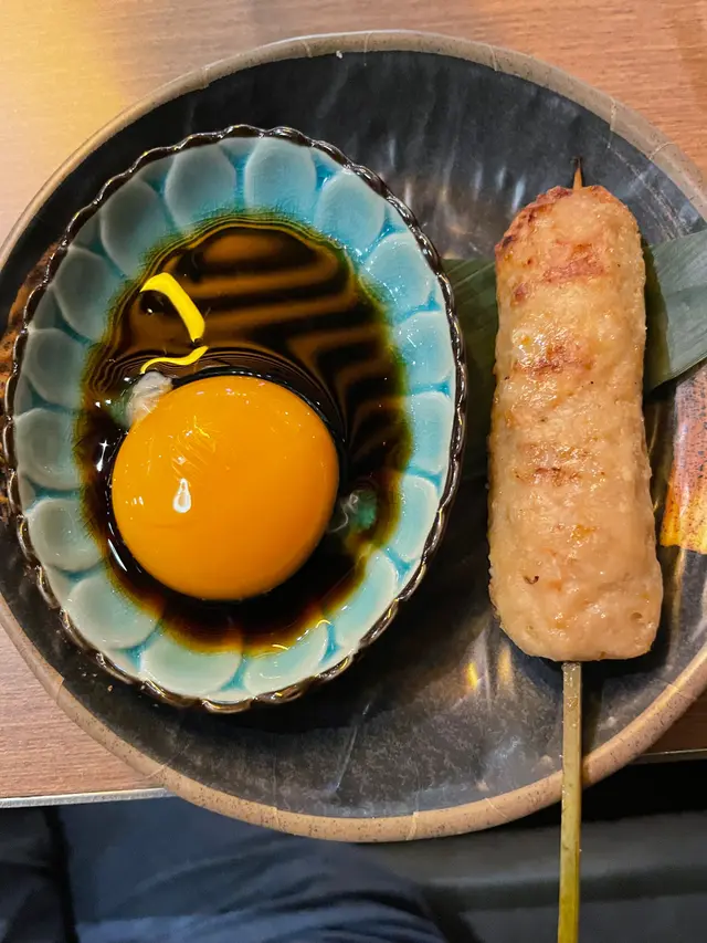 月見免治雞肉軟骨棒