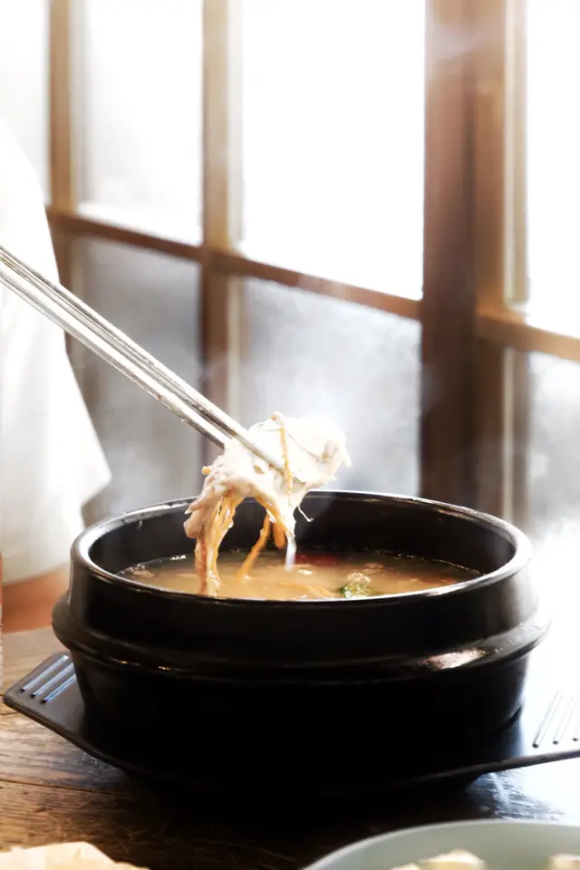 韓式人蔘雞湯飯