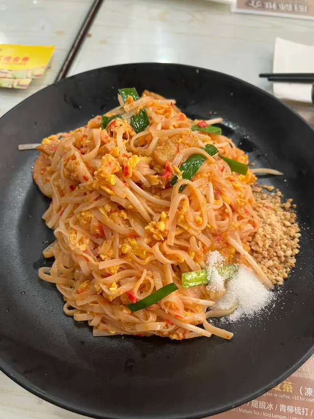 虎蝦炒金邊粉