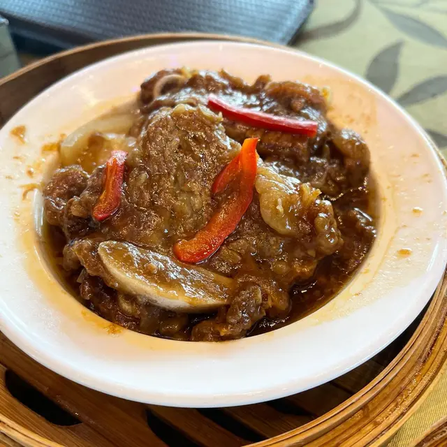 黑醋柚子蜜牛仔骨