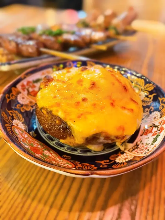 芝士流心蛋大啡菇