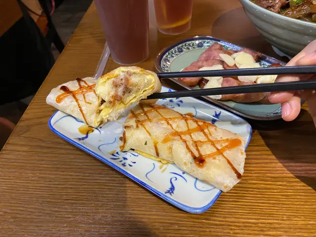 起司肉鬆蛋捲餅