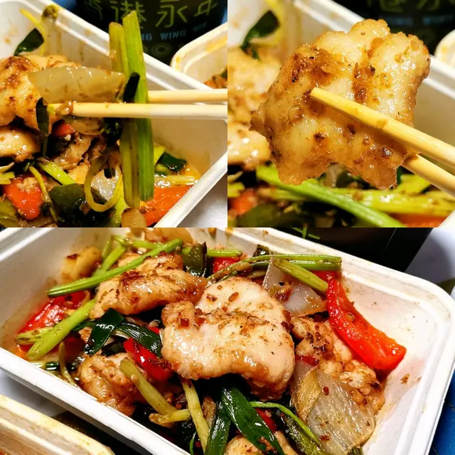 馬拉盞醬爆龍躉球