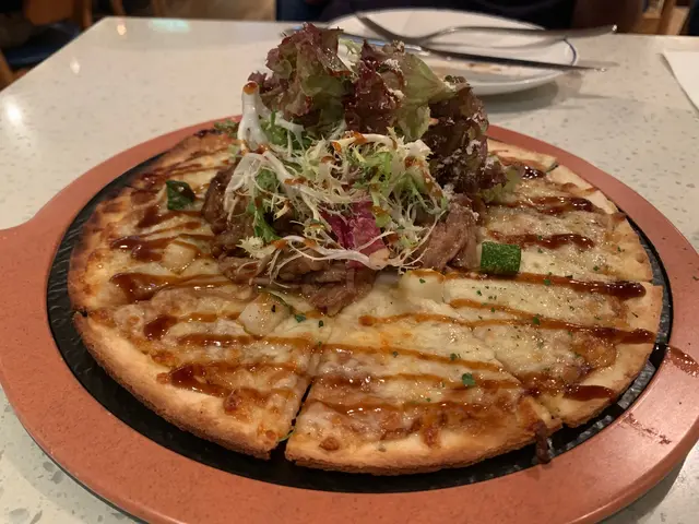 BBQ手撕豚肉pizza