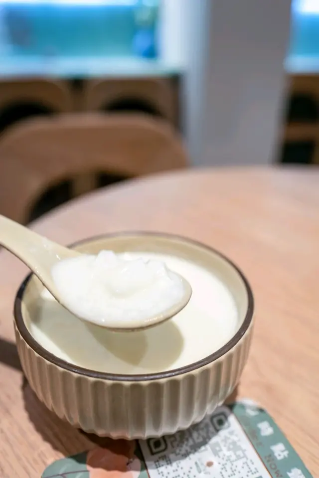 杏仁茶燉蛋白