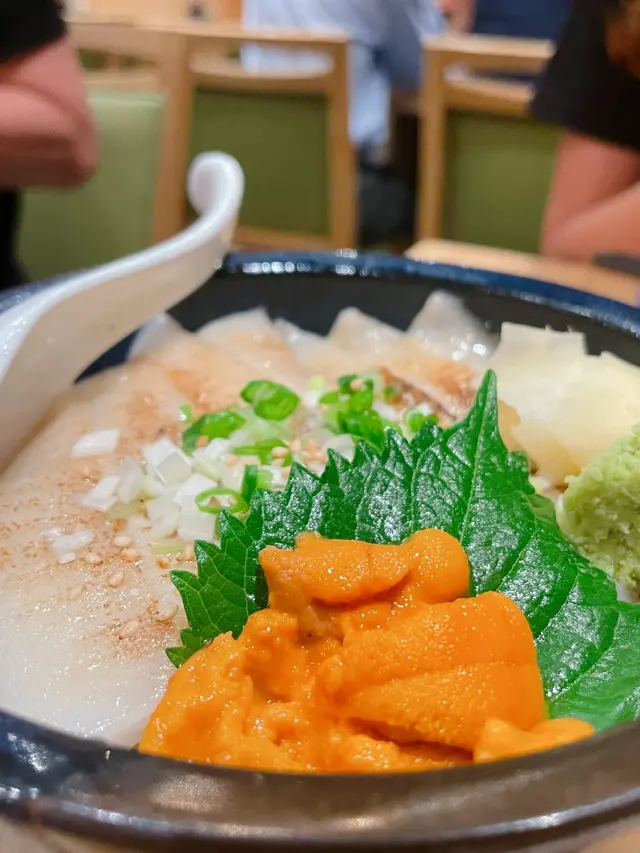 火炙左口魚邊丼