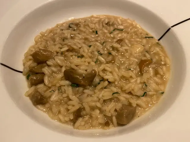 Mushroom with Risotto