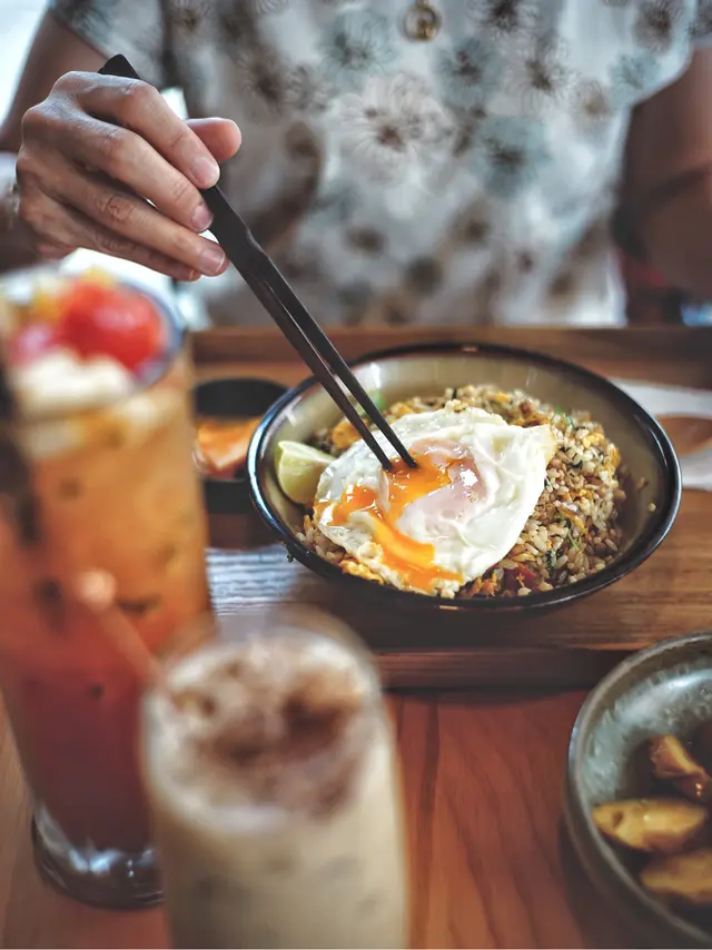 香葉蕃茄肉碎炒飯