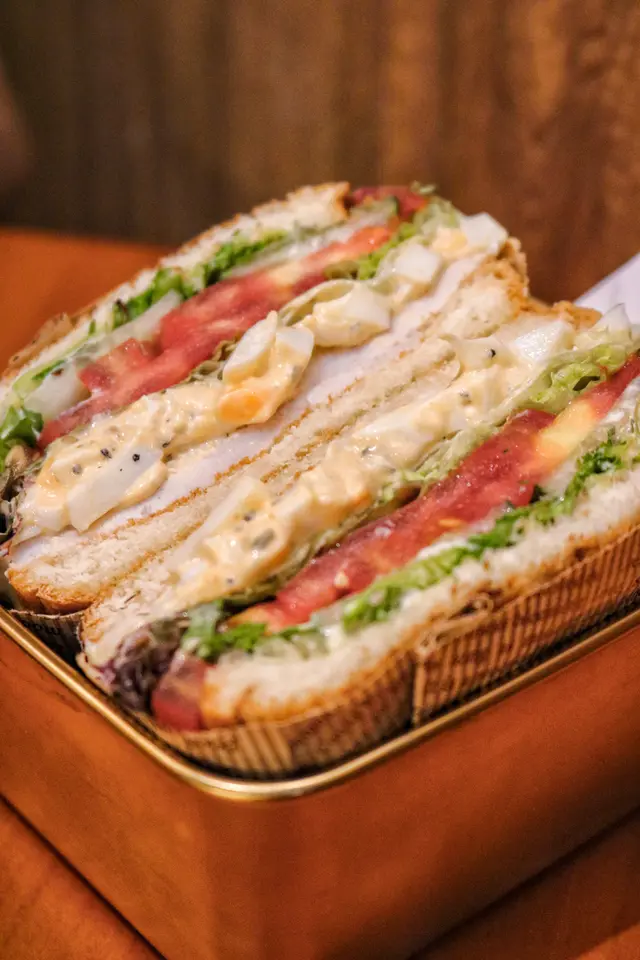 雞肉日式蛋沙律三文治