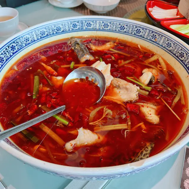 四川水煮魚（桂花魚）
