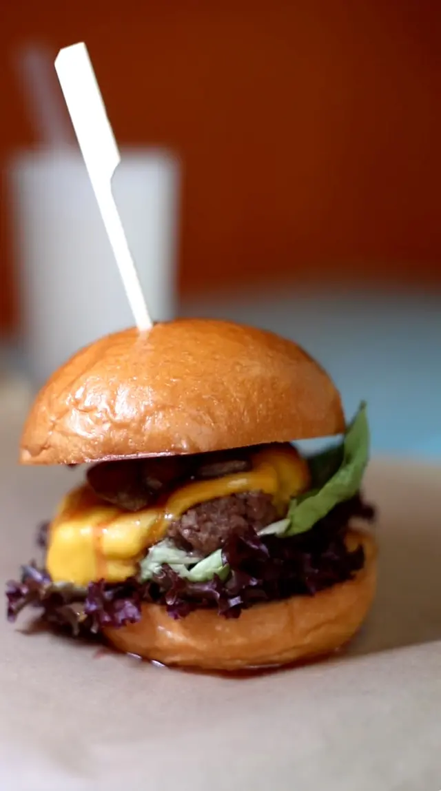 鵝肝牛肉漢堡