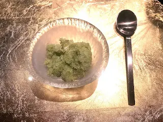 新鮮紫蘇雪葩.梅酒啫喱