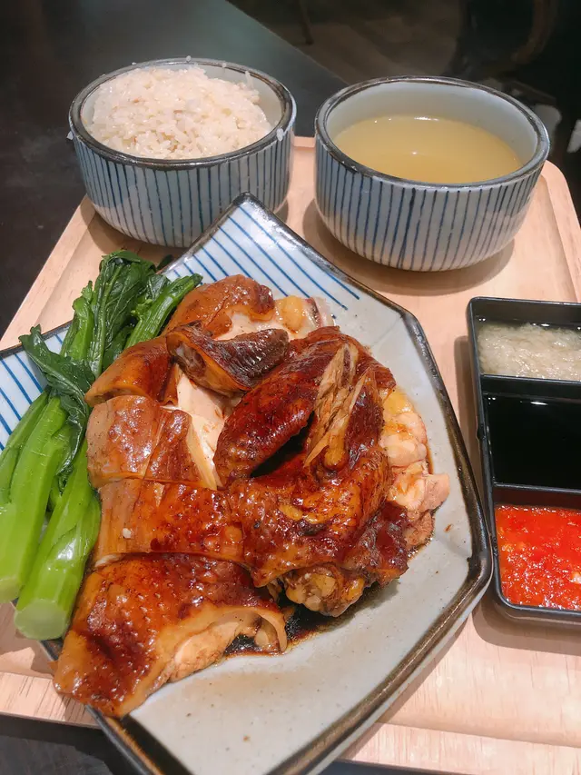 新加坡古法黑豉油雞飯