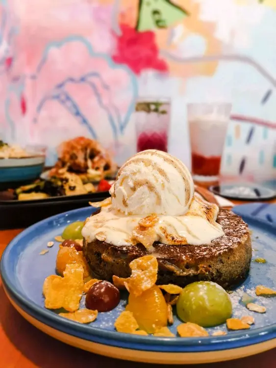 伯爵茶麻糬傳統班戟