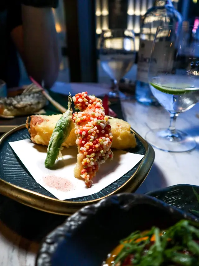 穴子明太子脆米天婦羅