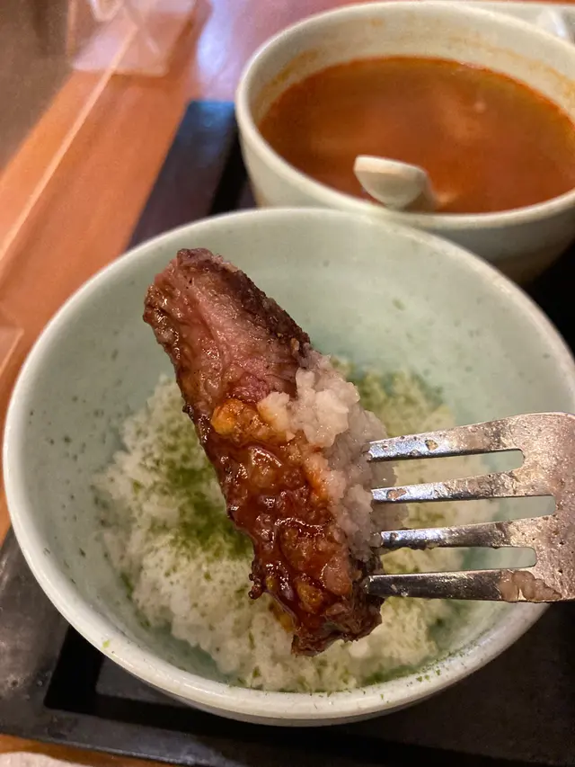 自家製燒肉汁配珍珠米