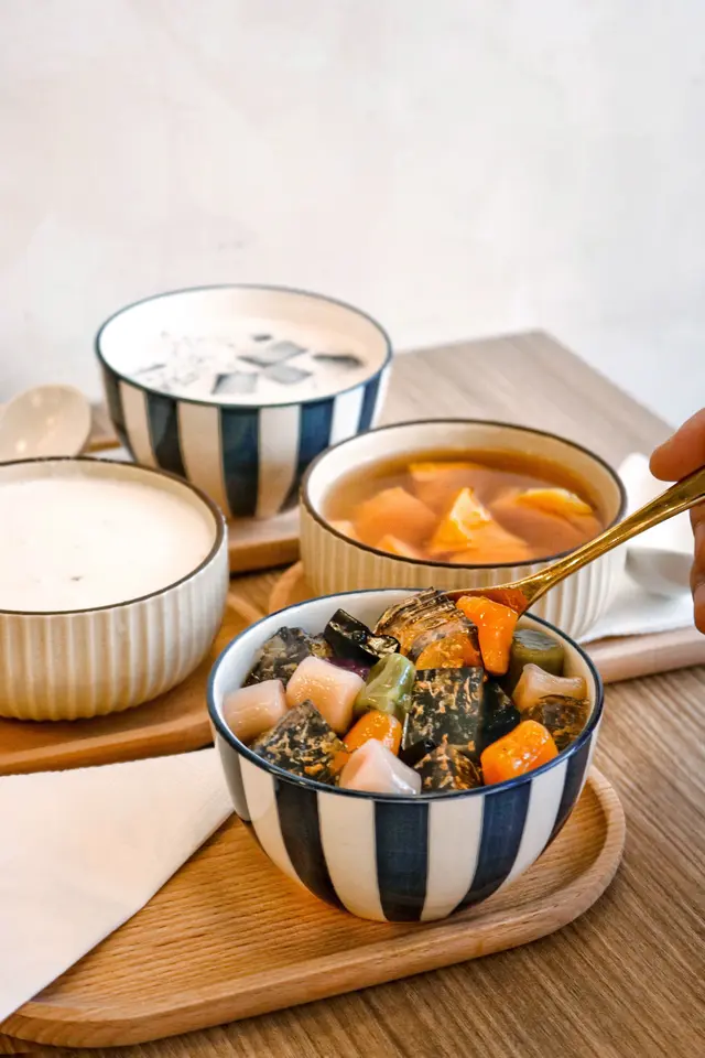 芋圓桂花糕涼粉