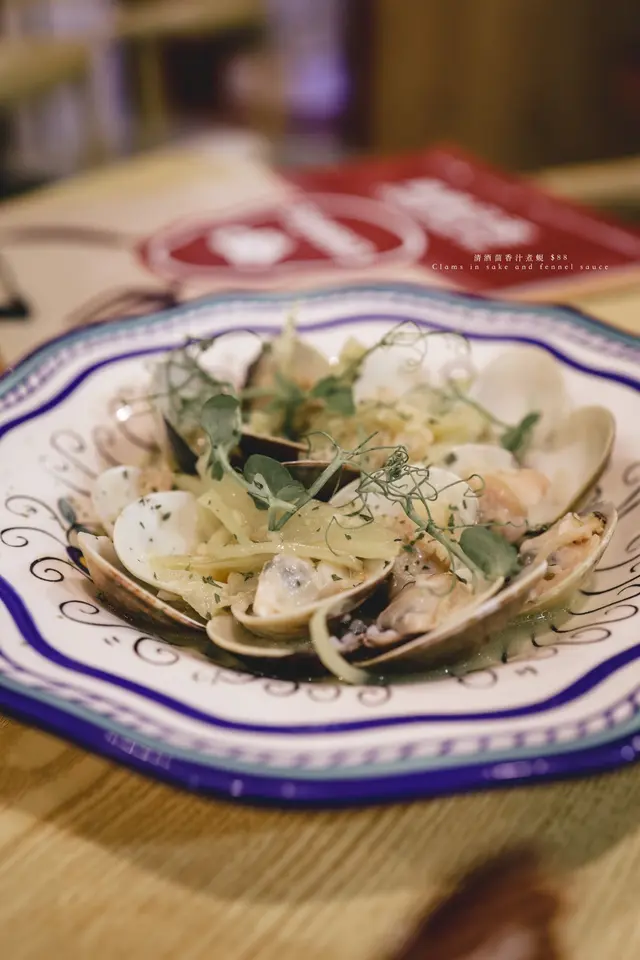 清酒茴香汁煮蜆