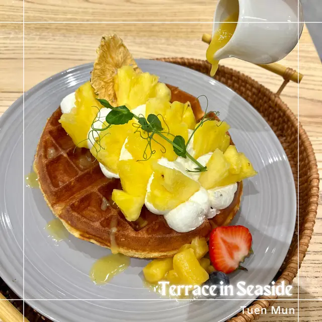 夏至菠蘿忌廉窩夫