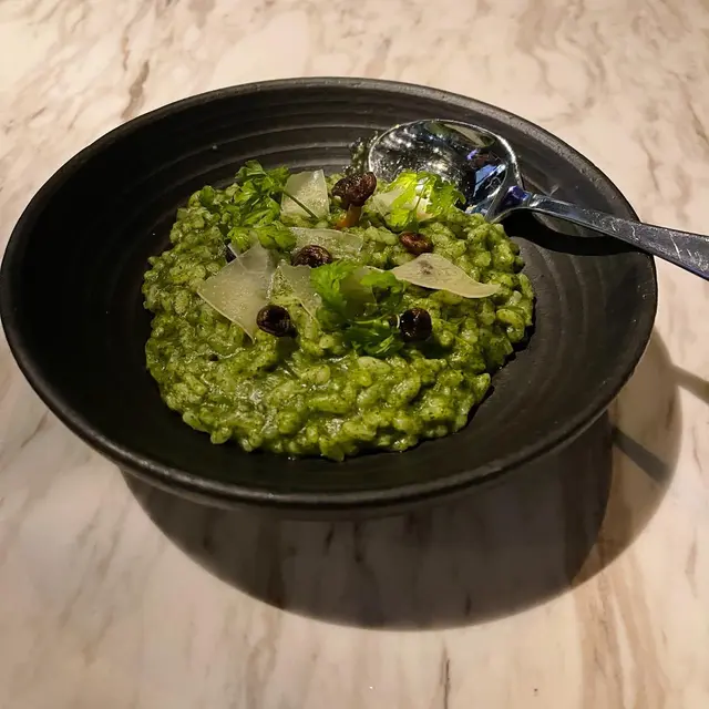 Wood ear mushroom Risotto