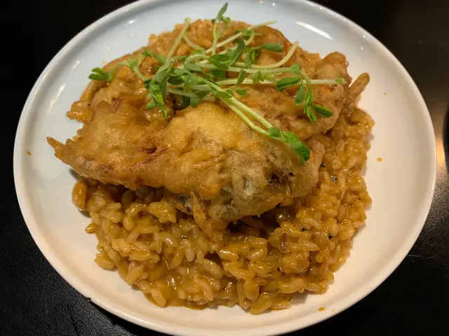 脆炸軟殼蟹意大利飯