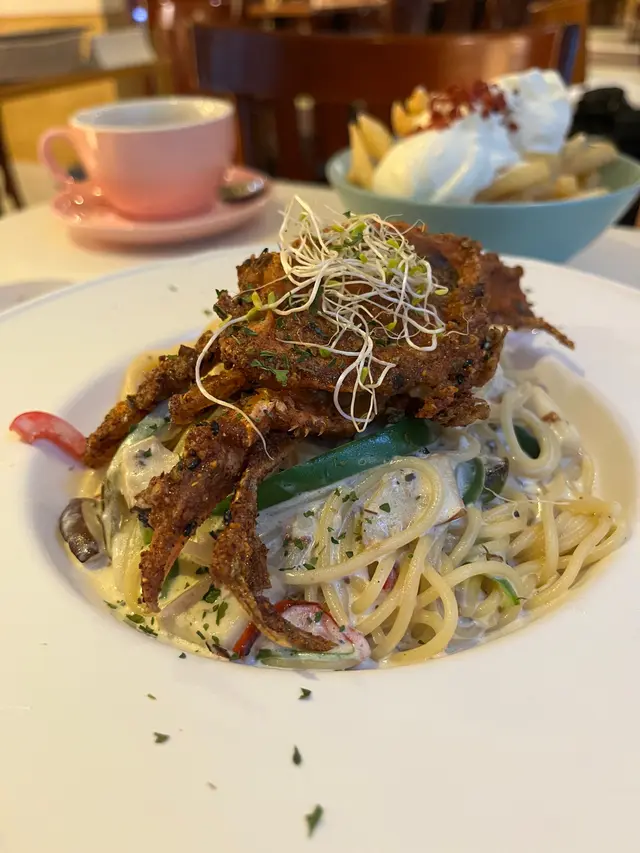 軟殼蟹黑松露意大利粉