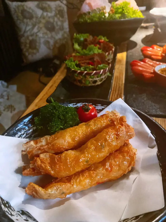 黑虎蝦蝦卷