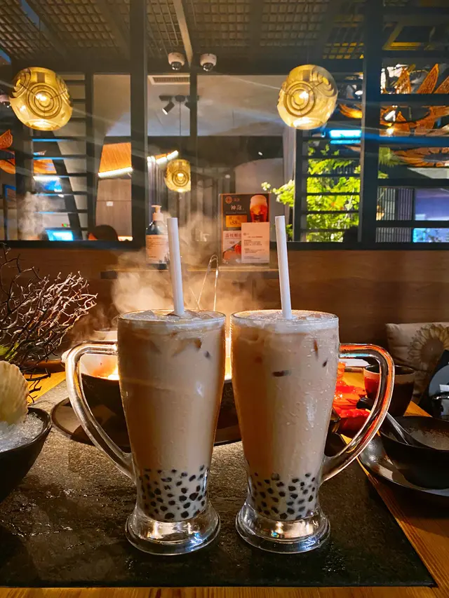 大紅袍珍珠奶茶