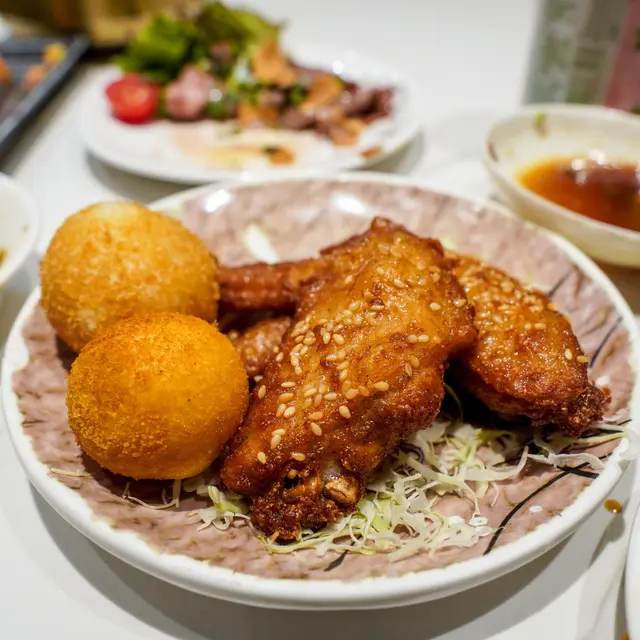 榴槤炸彈, 紫心香芋丸, 芝麻雞翼