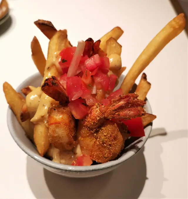 Cajun Prawn Aioli Chips