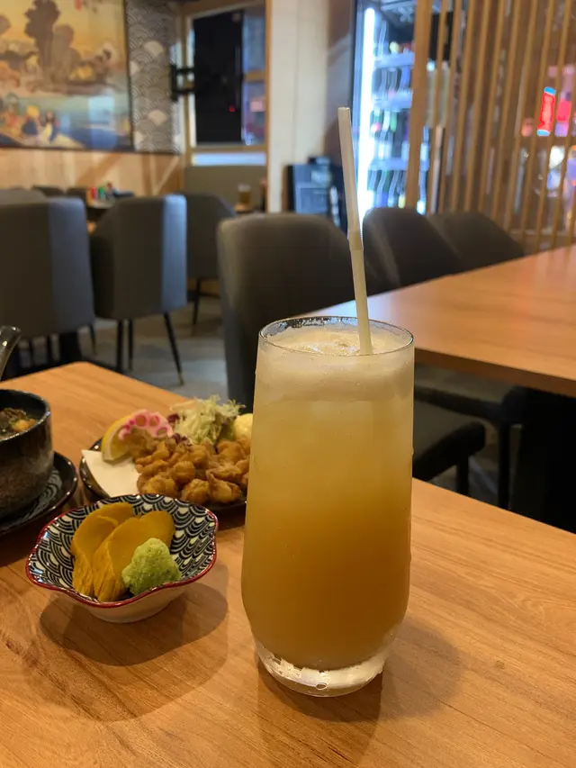 水蜜桃乳酸梳打