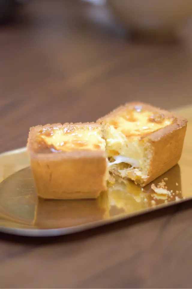 手工鳳梨麻糬蛋撻