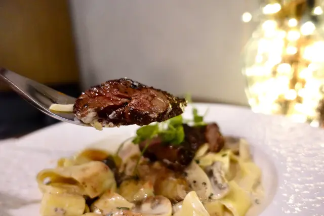 酸奶忌廉封門柳手工闊條麵