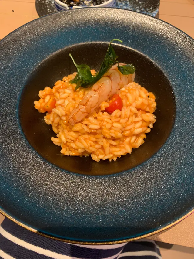 西班牙半熟紅蝦飯