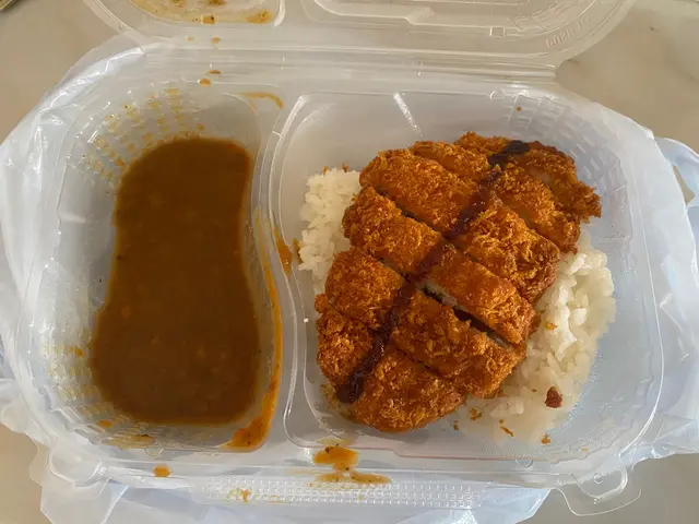 豬扒咖哩飯