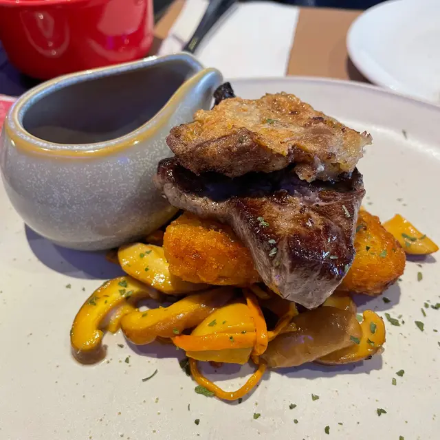 羅仙尼鵝肝牛扒