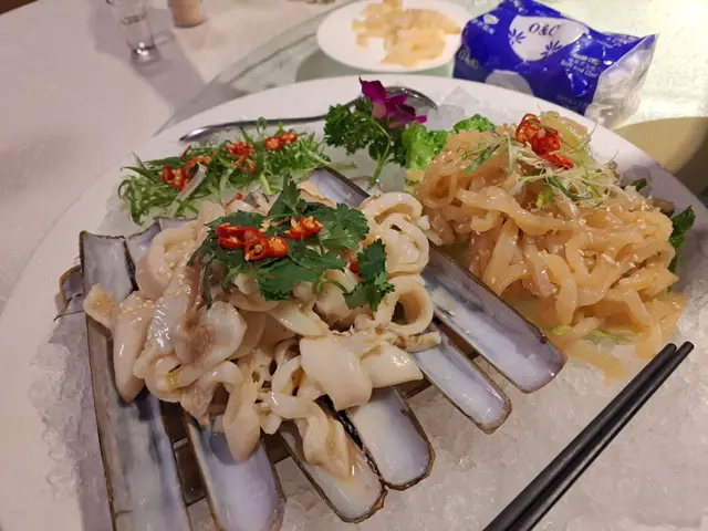 海蜇發得很好