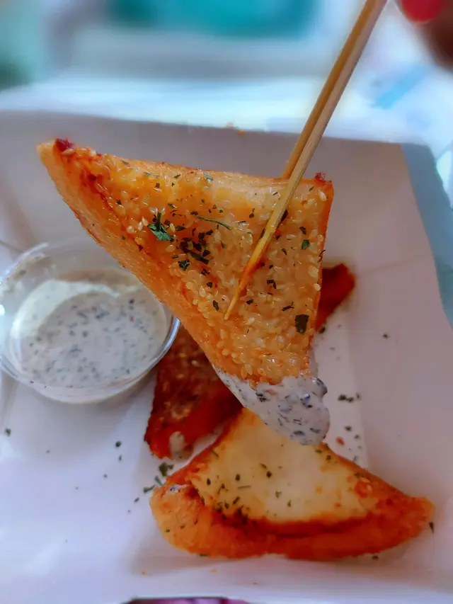 港式多士三拼配黑松露醬