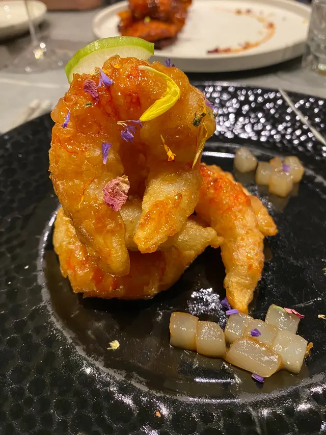 純素椰子蜜鳳尾蝦