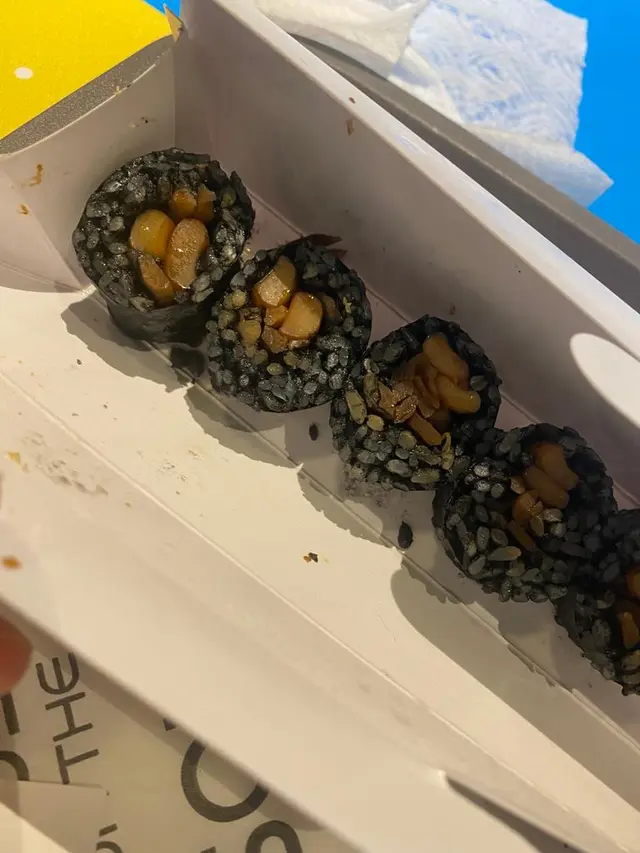 墨汁魷魚紫菜包飯