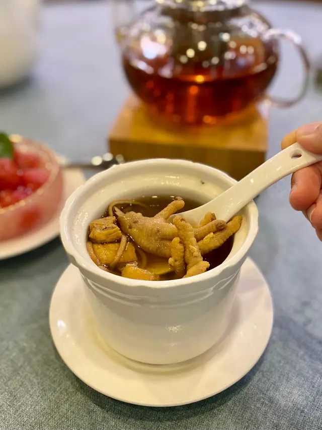 蟲草花豬展燉雞