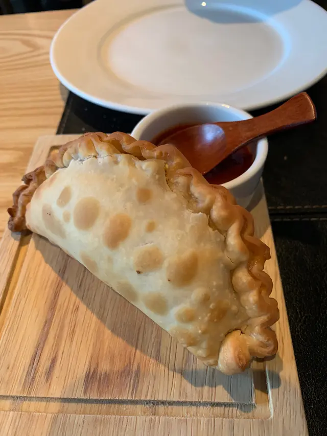 有肉汁,熱辣辣,配埋個醬仲好味