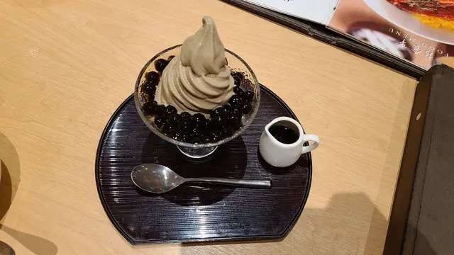 黑糖珍珠焙茶雪糕