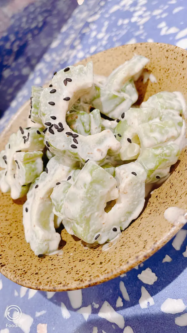 胡麻涼拌苦瓜 Bittermelon with sesame sauce