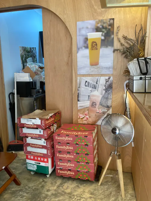 等待期間見到佢d生果堆係度，講明都係用靓生果呀！