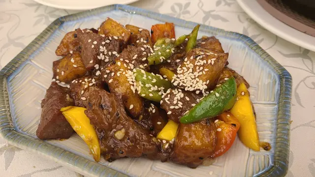 蜜椒薯角一口牛