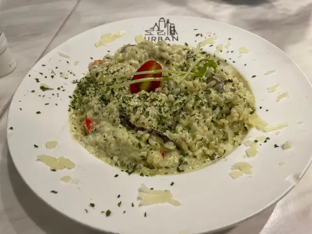 即磨芝士黑松露菠菜野菌忌廉意大利飯